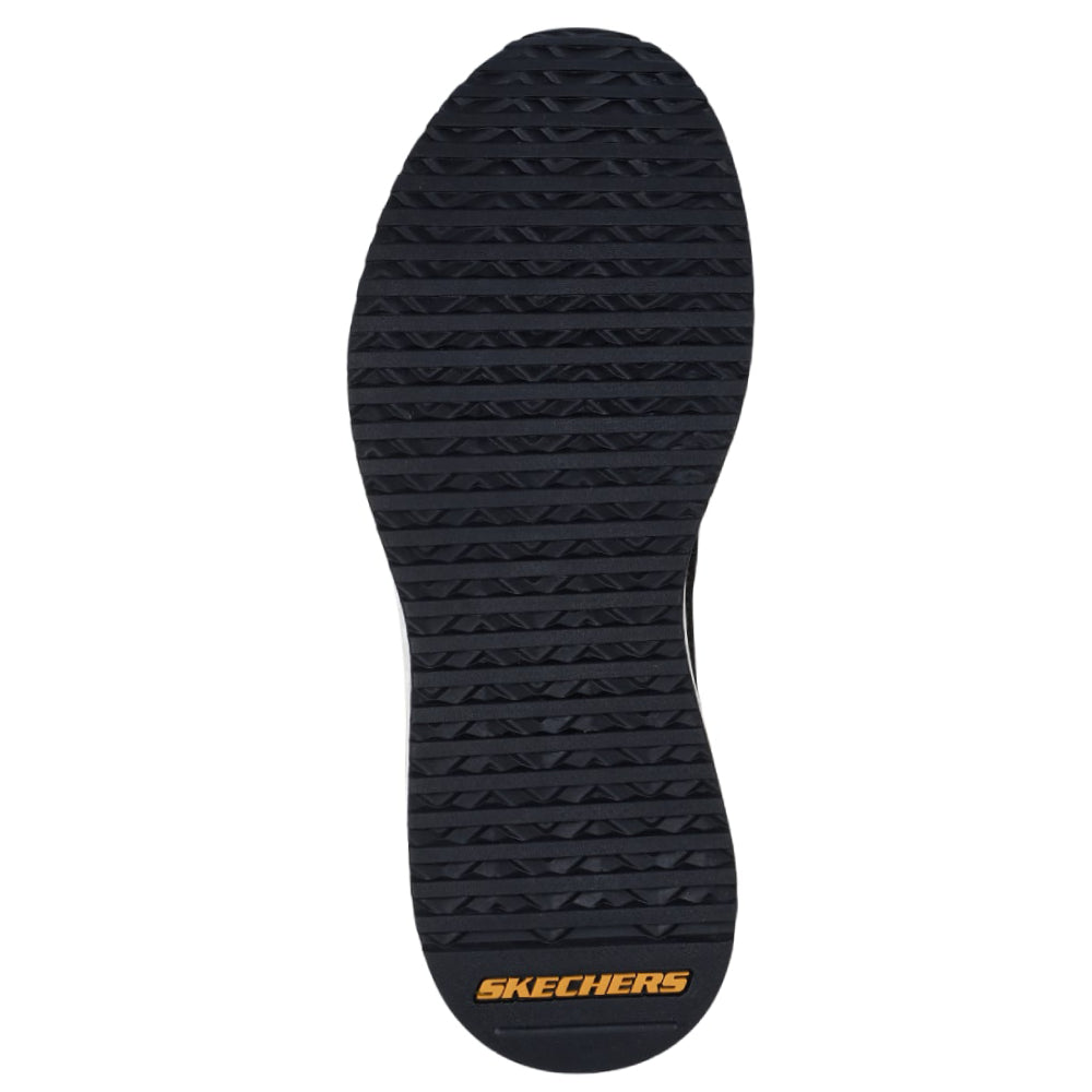 SKECHERS Men's Fletch Alford Walking Shoe (Black)
