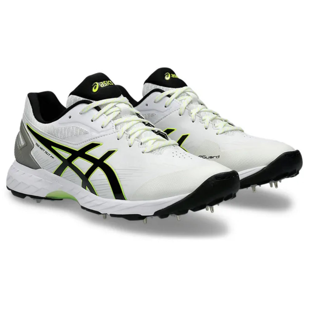 2024 Most Recommended ASICS Men 350 Not Out FF White Cricket Shoe