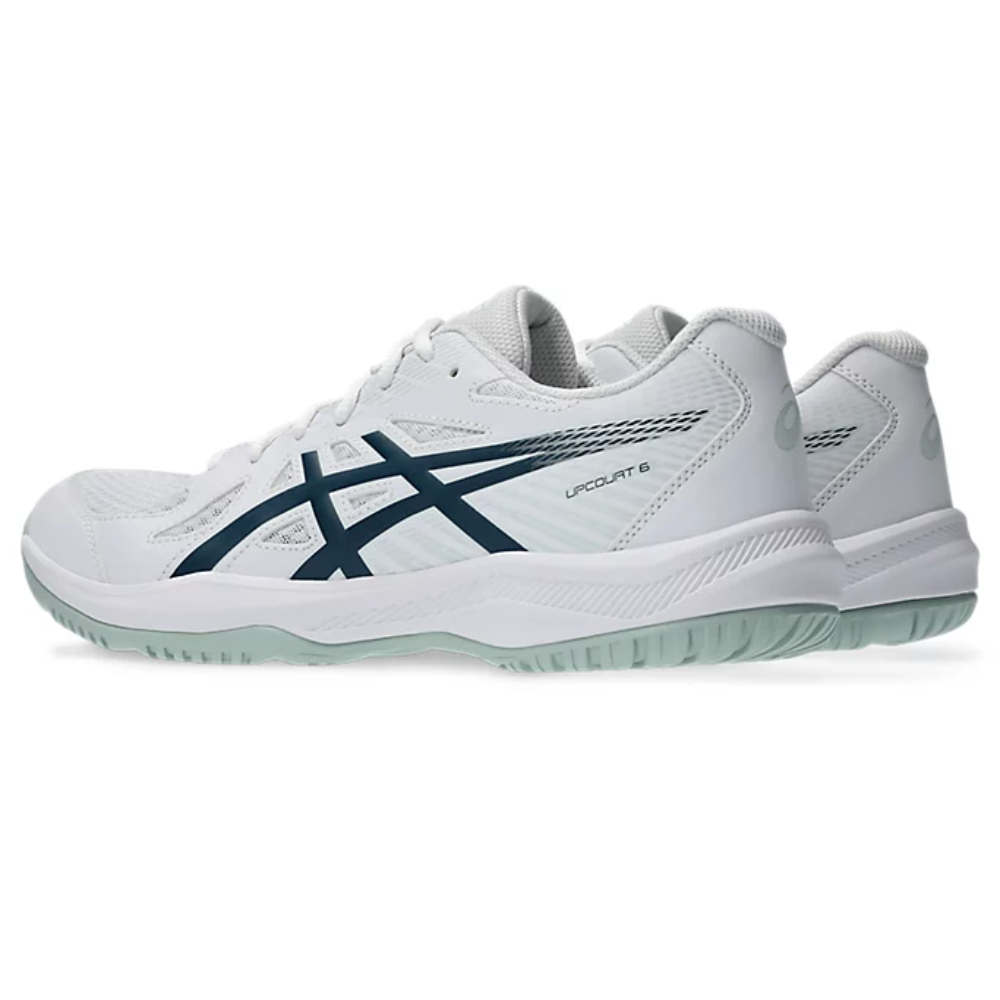 Asics Men's Upcourt 6 (White/Tranquil Teal)