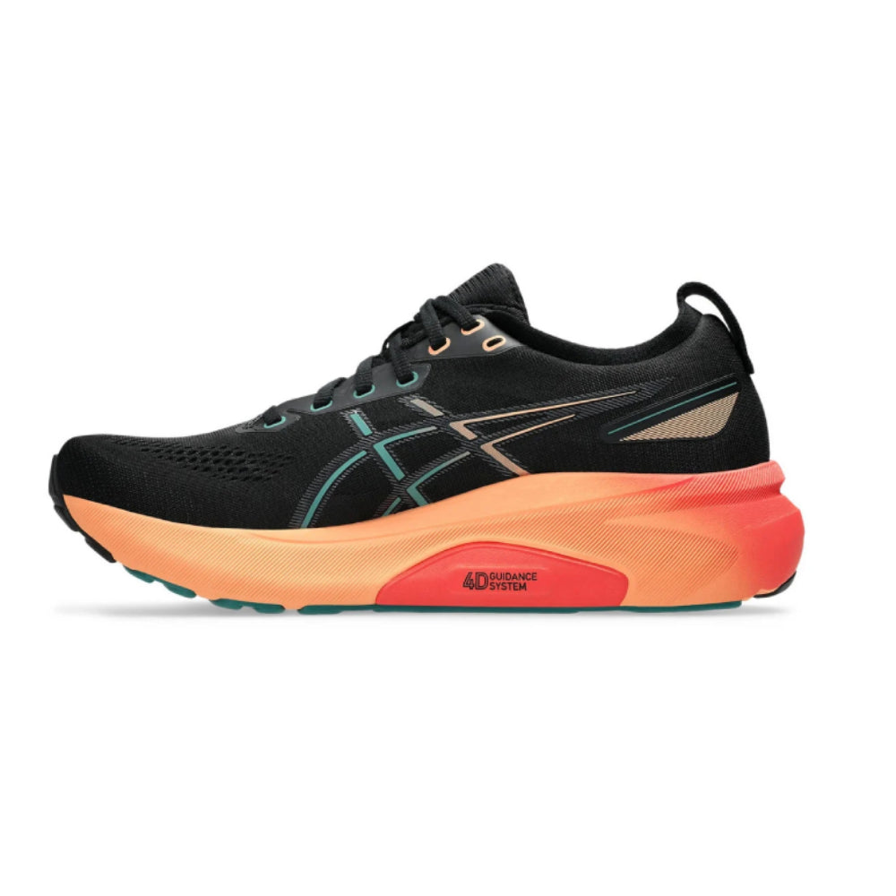 ASICS Men's Gel-Kayano 31 Running Shoe (Black/Rainy Lake)