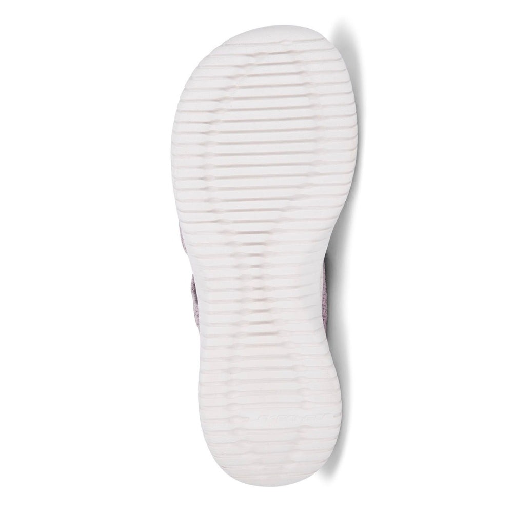 SKECHERS Women's Ultra Flex Sandal (Blush)