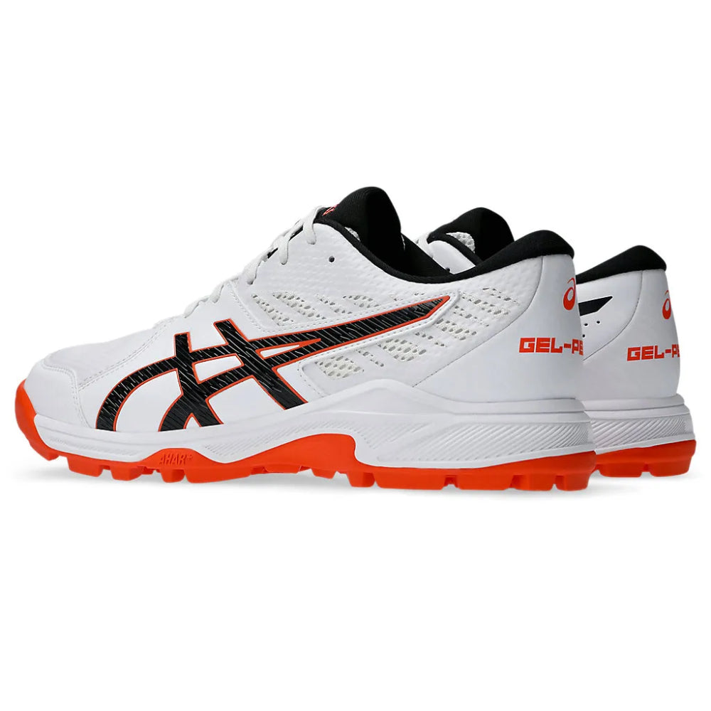 ASICS Men's Gel-Peake 2 Cricket Shoe (White/Black)
