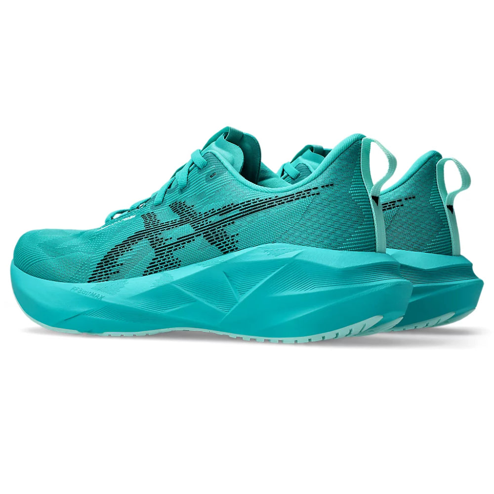 ASICS Men's Novablast 5 Running Shoe (Wave Teal/Black)
