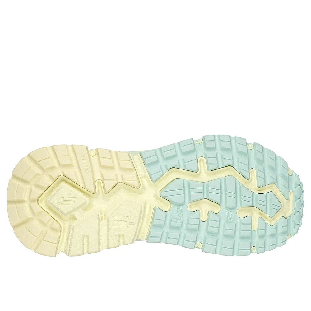 SKECHERS Women's D-Lux Journey Artisan Weave Outdoor Shoe (Nat/Multi)