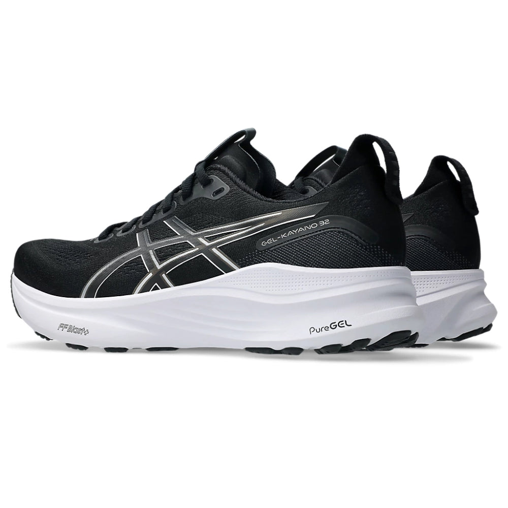 ASICS Men's Gel-Kayano 32 Running Shoe (Black/White)