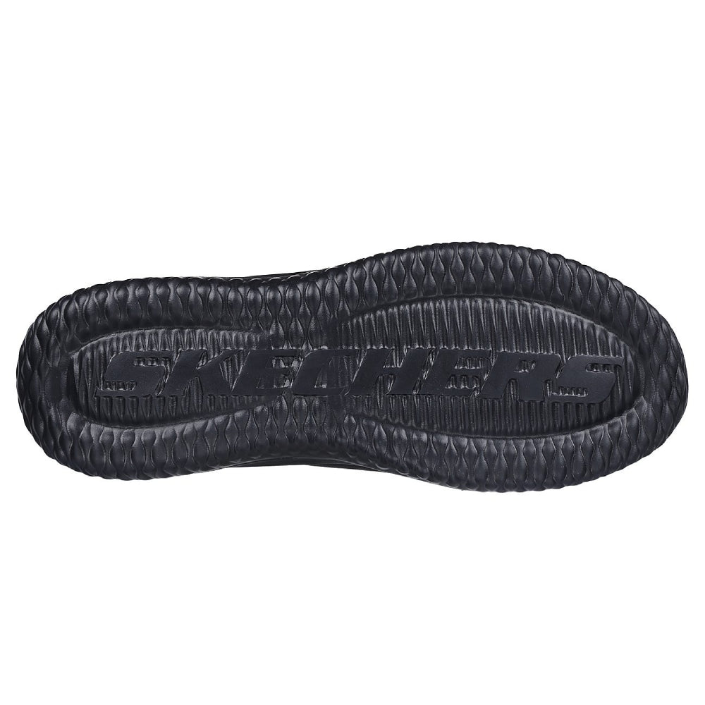 SKECHERS Men's Delson 3.0 Lavell Running Shoe (Black)