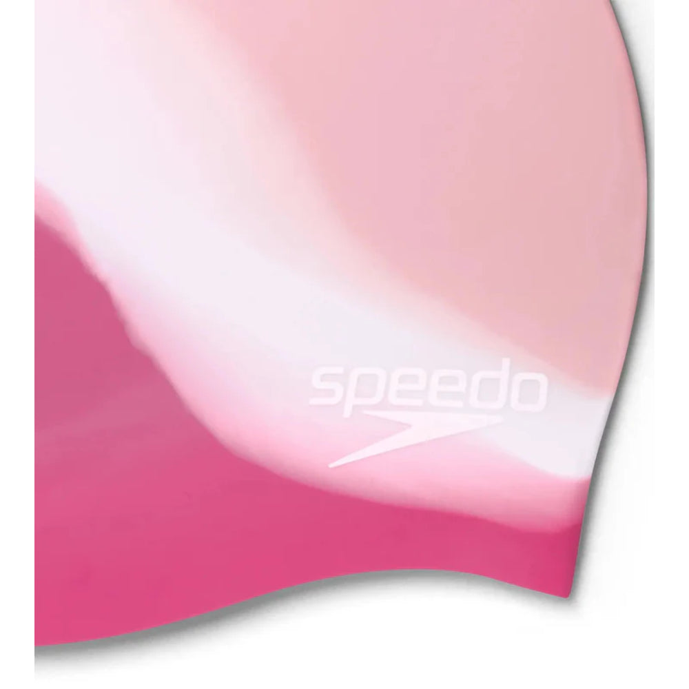Speedo Junior's Multi Color Swimming Cap (Pink)