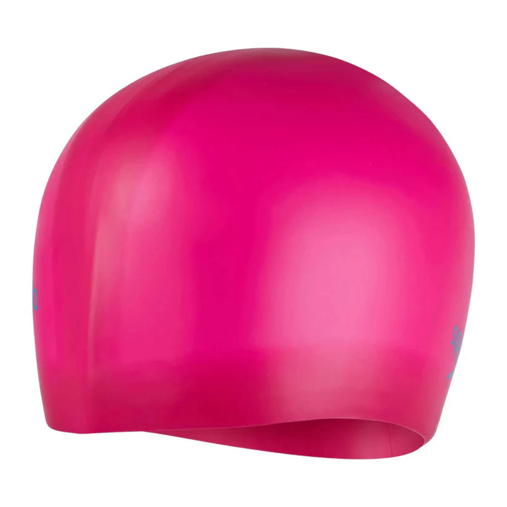 Speedo Junior's Long Hair Swimming Cap (Pink)