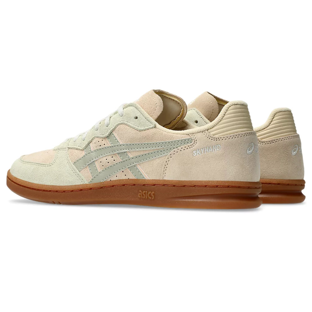 ASICS Men's Skyhand OG Causual Shoe (Marzipan/Dried Leaf Green)