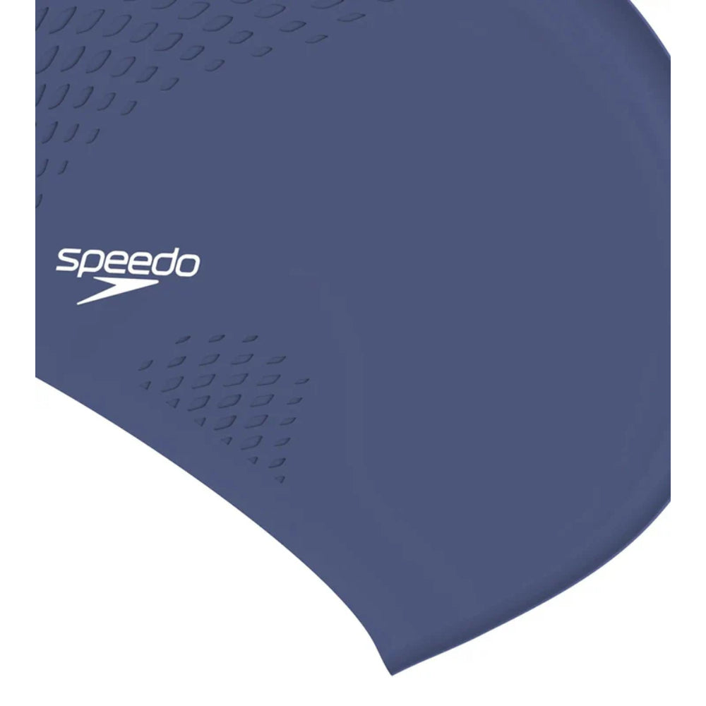 Speedo Adult's Bubble Active + Swimming Cap (Blue)