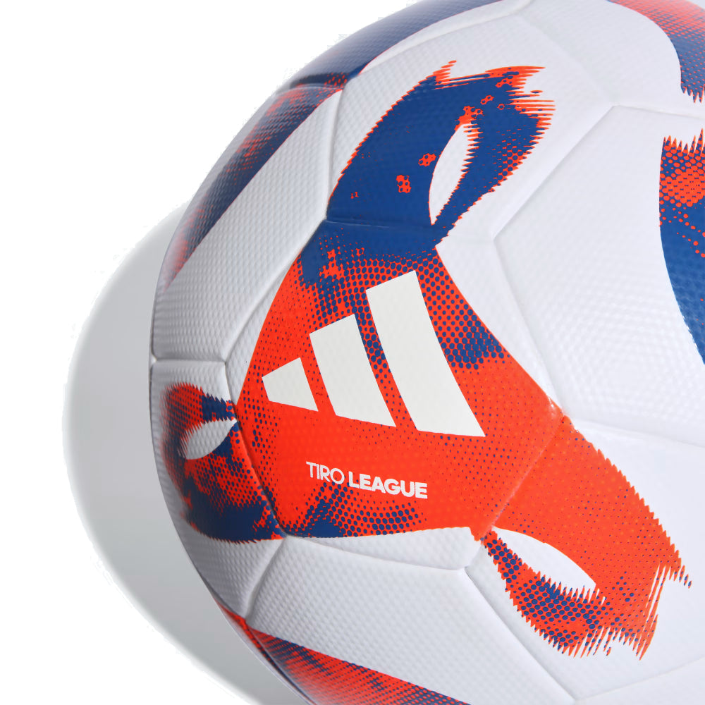Adidas Tiro League TSBE Football Ball (White/ Royal Blue/Orange)