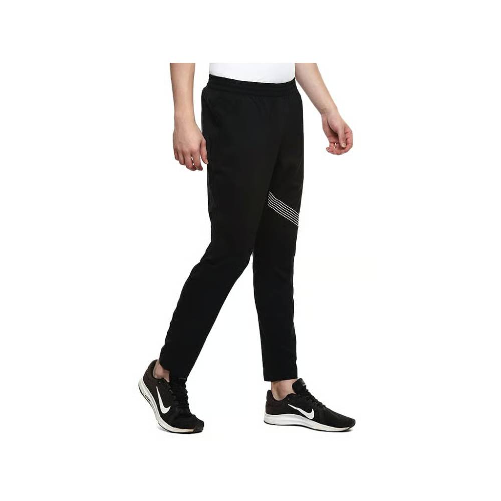 asics new pattern woven Black pant