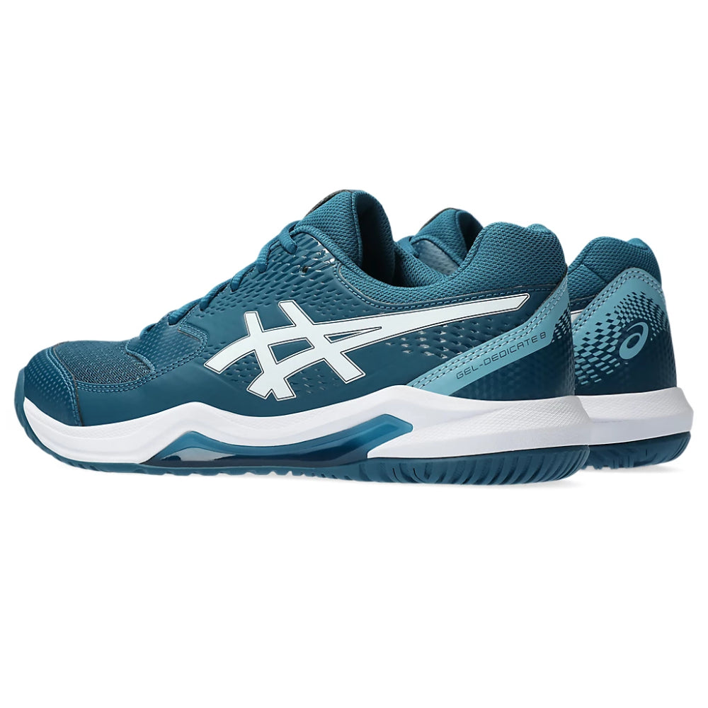 asics Gel-Dedicate 8 latest tennis Restful Teal,White shoes