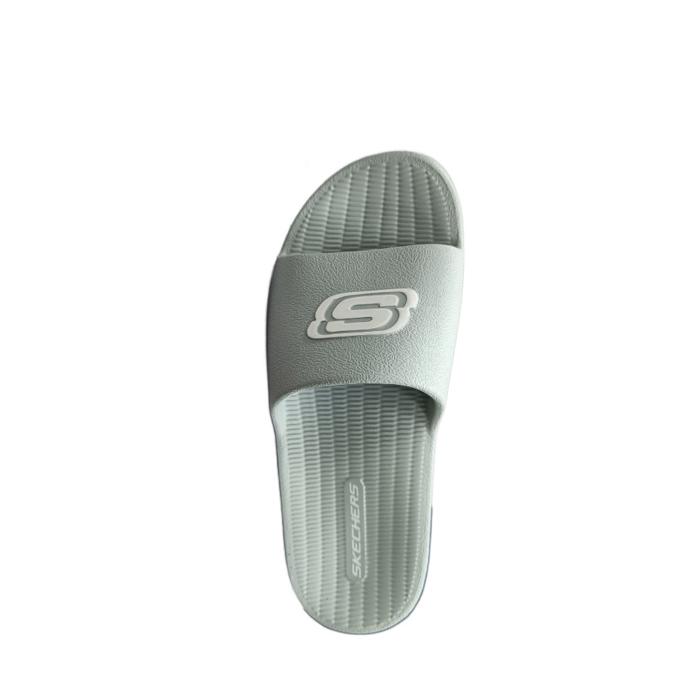 skechers best darvon-hartleb grey slide