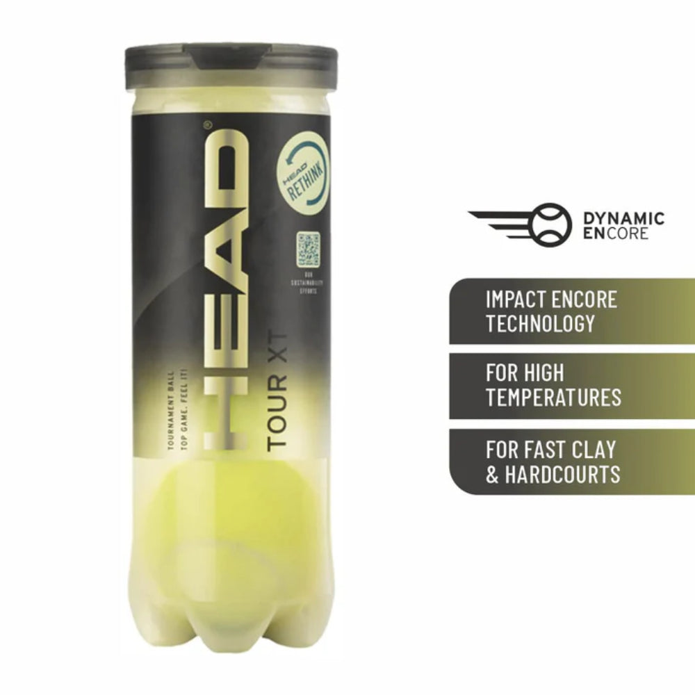 Latest Head Tour XT Tennis Balls