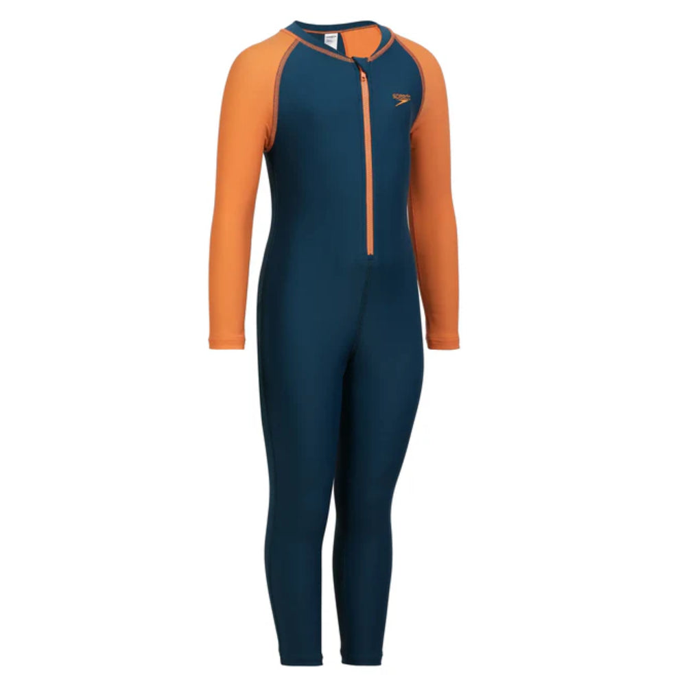 Best Speedo Boy Color Block All In 1 Swimming Suit