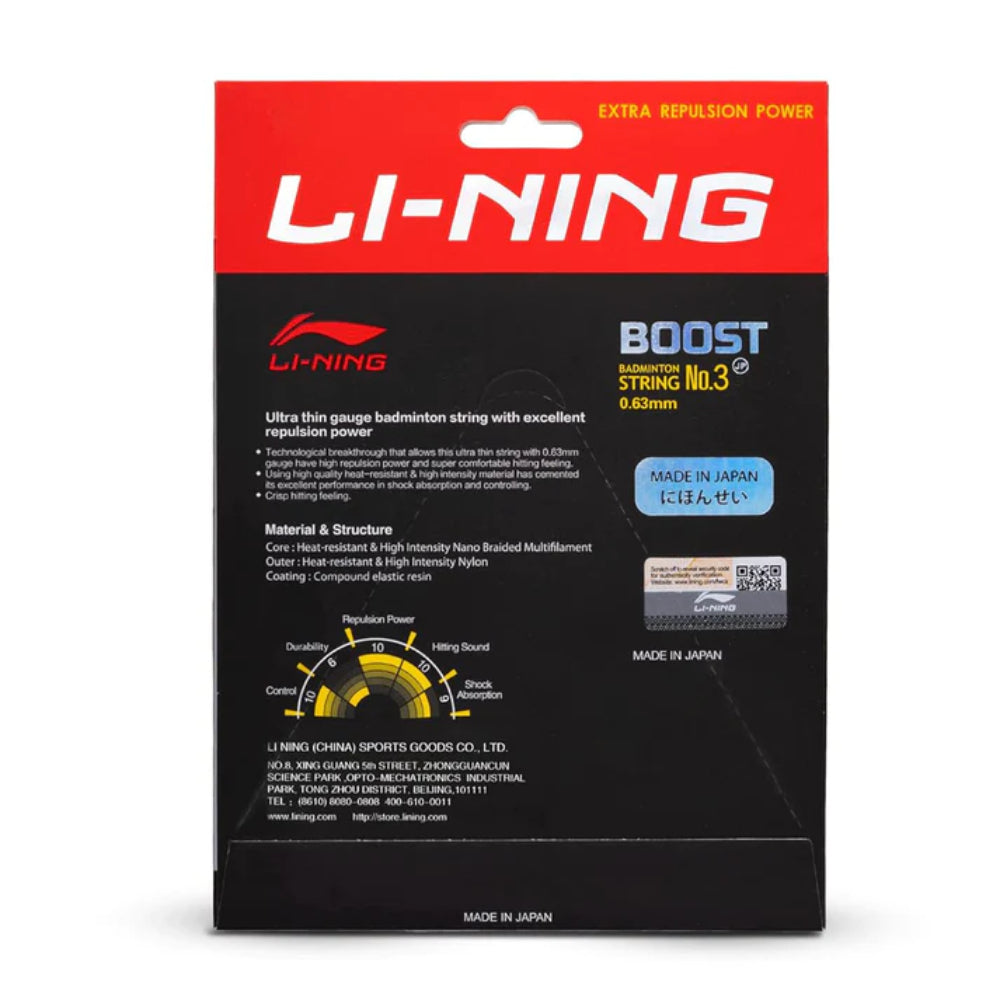 Latest Li-Ning No. 3 Boost Badminton String