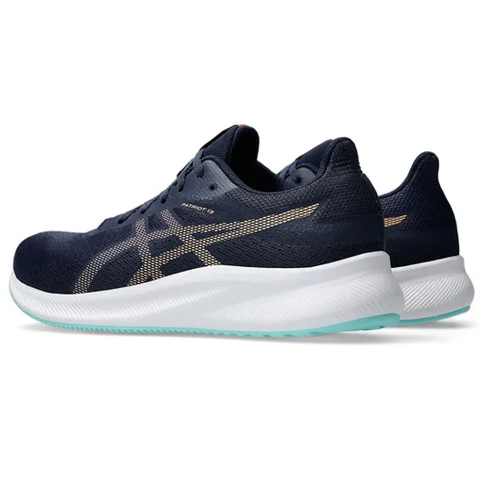 ASICS Men's Patriot 13 Running Shoe (Midnight/Mojave)