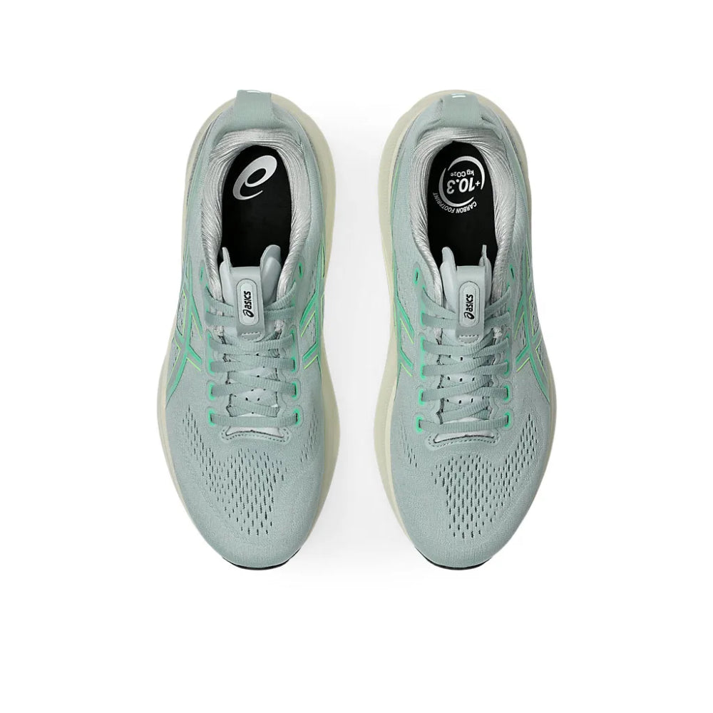 ASICS Men's Gel-Kayano 32 Running Shoe (Cold Moss/Vital Green)