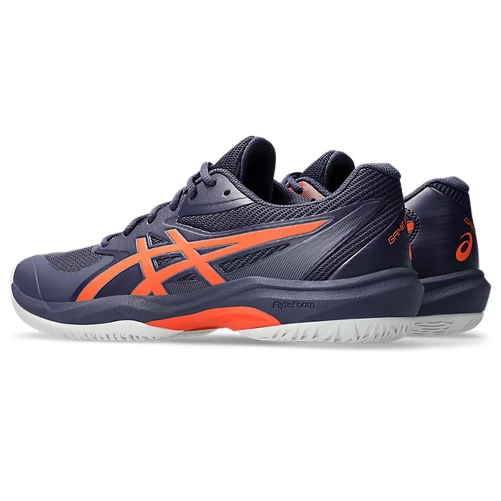 ASICS Men's Game FF Tennis Shoe (Indigo Fog/Nova Orange)