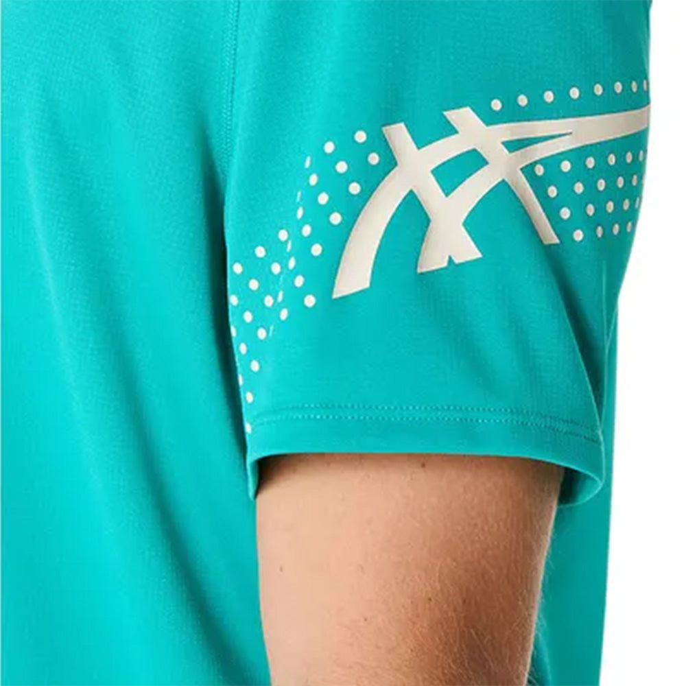 ASICS Men's Icon SS Top (Teal)