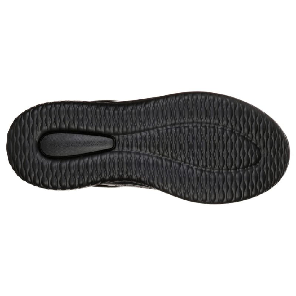 skechers top delson camben running black shoe