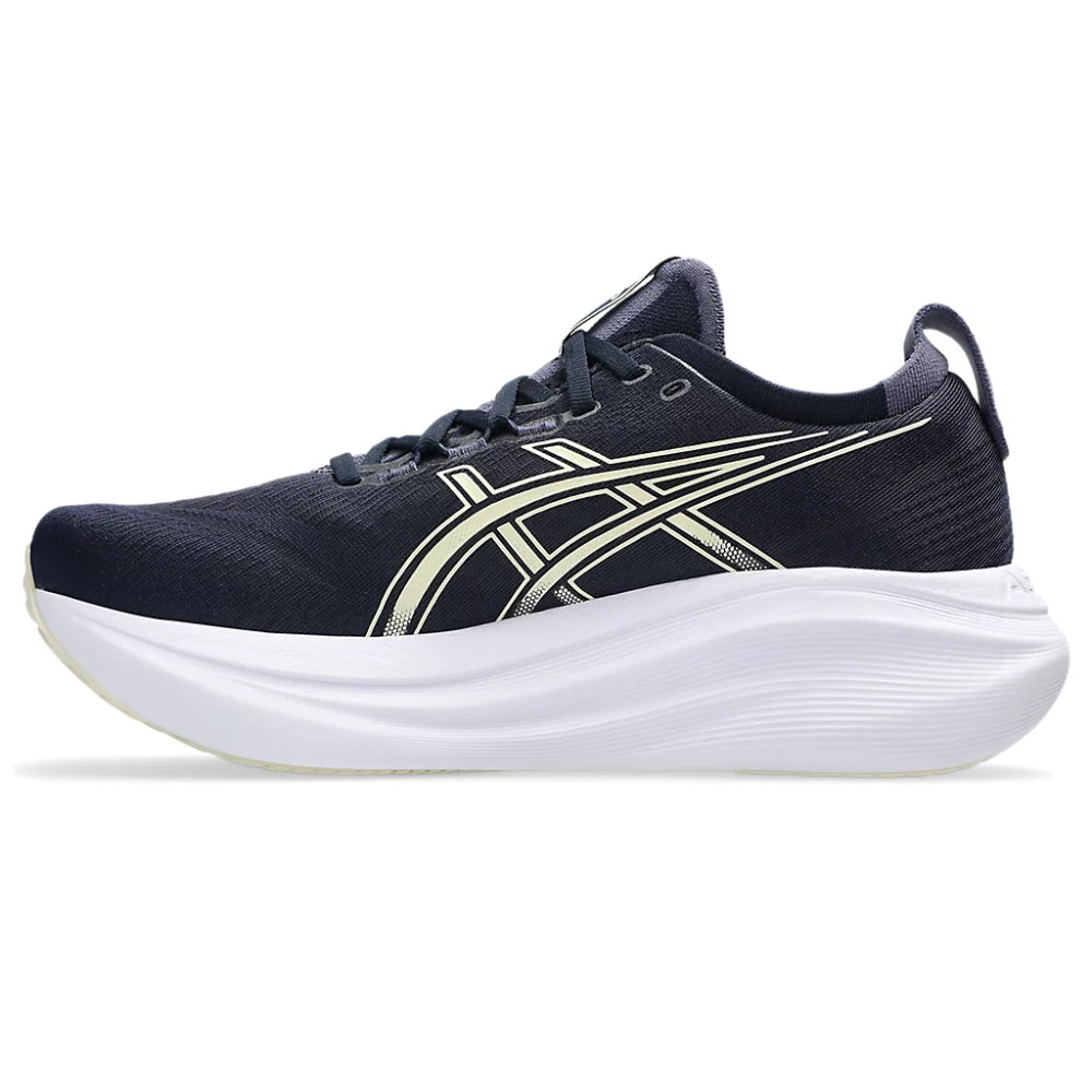 ASICS Men's Gel-Nimbus 27 Running Shoe (Midnight/Vanilla)