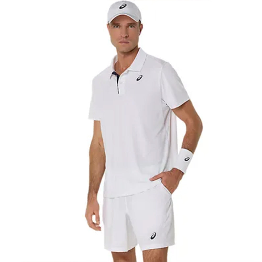 ASICS Men's Court Polo (White)