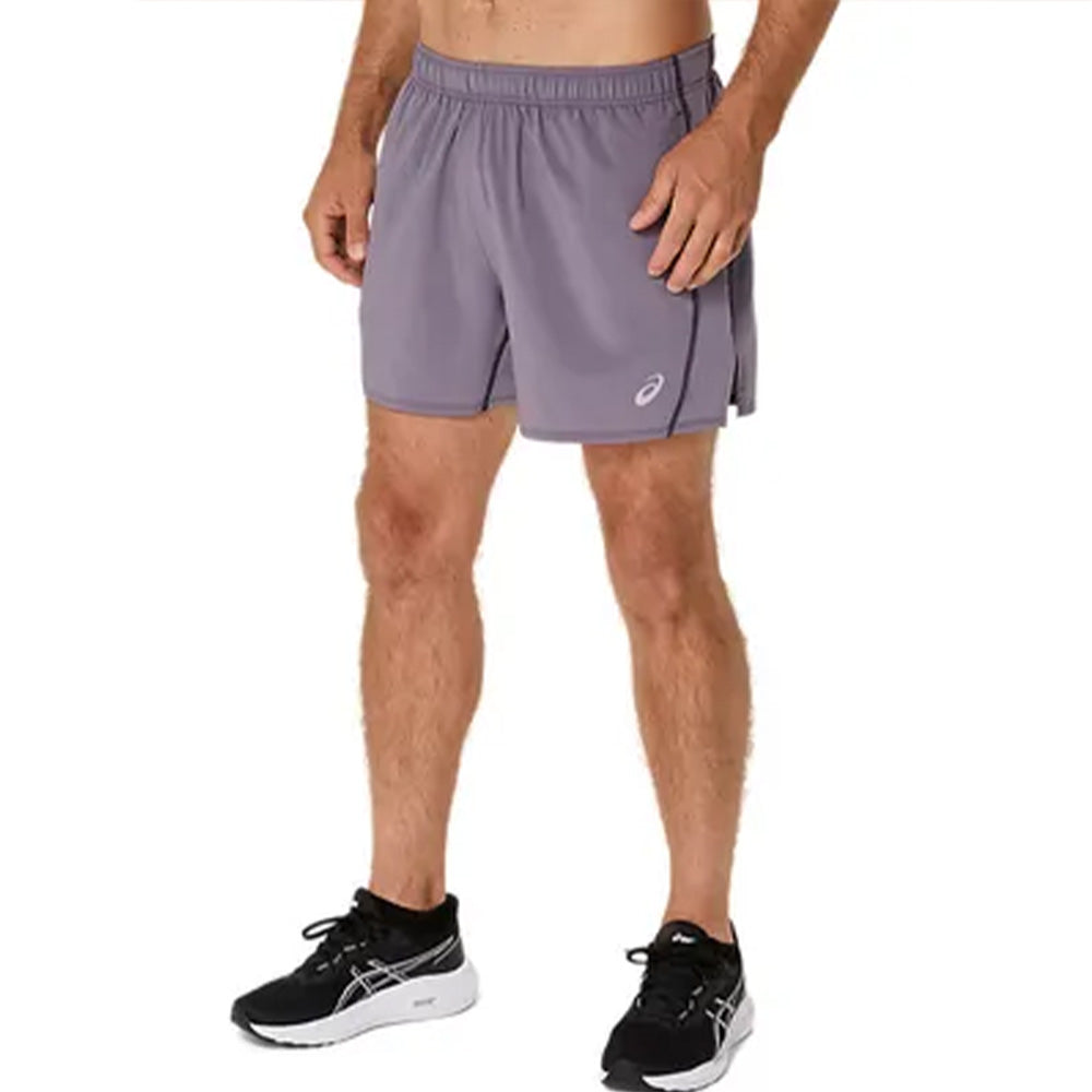 ASICS Men's Silver 5In Short (Lavender Grey)