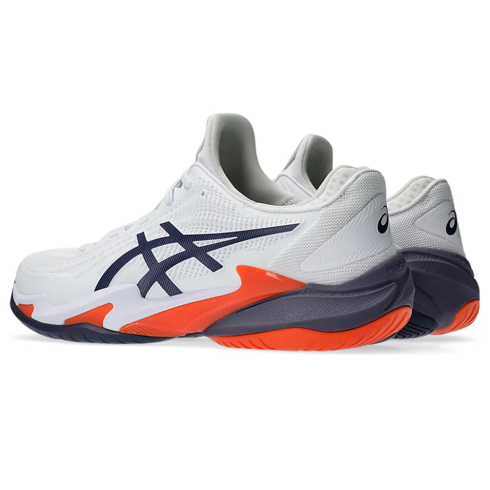 ASICS Men's Court FF 3 Tennis Shoe (White/Greyish Purple)