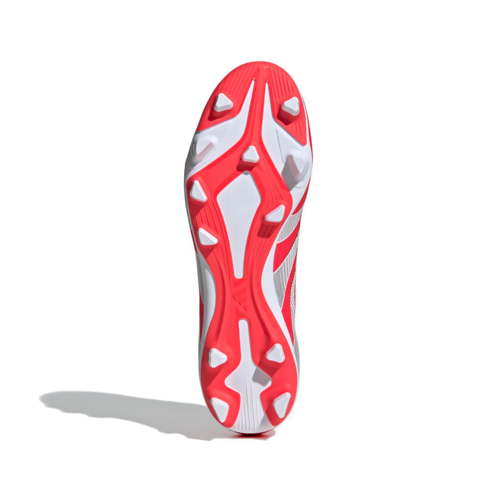 Adidas Predator Club FG/Mg Football Shoe (Red/White/Black)