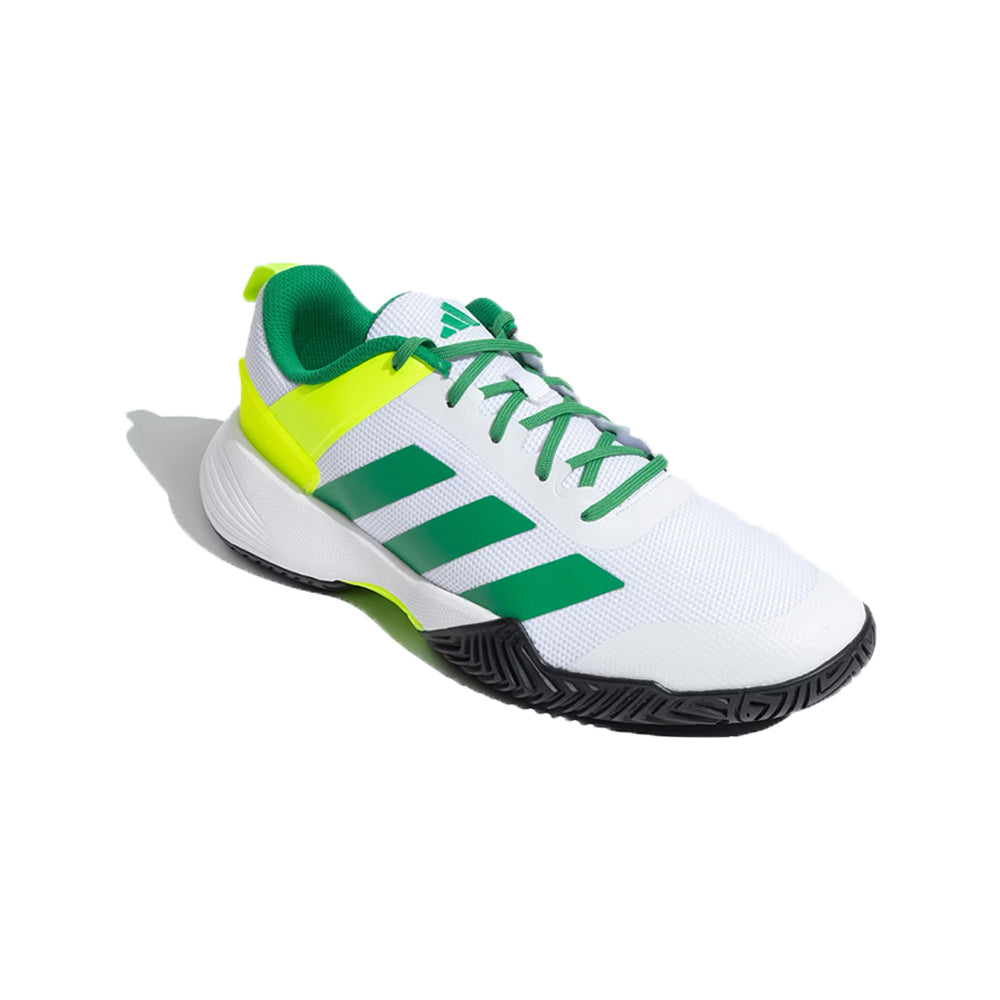 Adidas Men's Tennis Top Tennis Shoe (Cloud White/Lucid Red/Core Black)