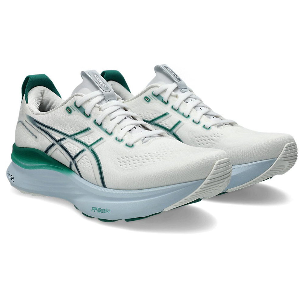 Asics Men's Gel-Kayano 32 (White/Jasper Green)