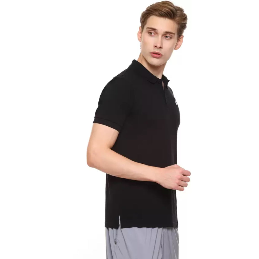 asics quick dry men polo Black Top