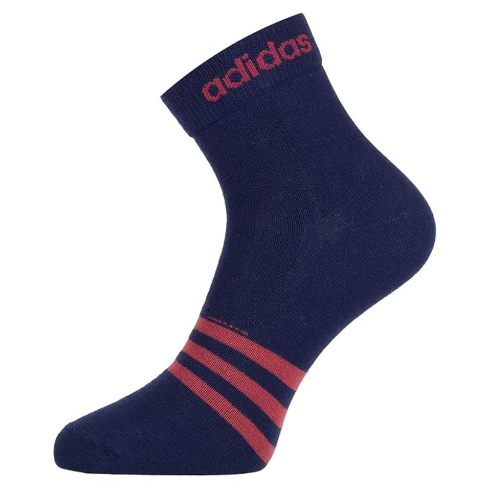 Lightweight Adidas Men Flat Knit Ankle Socks