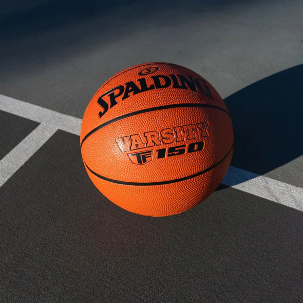 Best SPALDING Varsity FIBA TF-150 Rubber Basketball