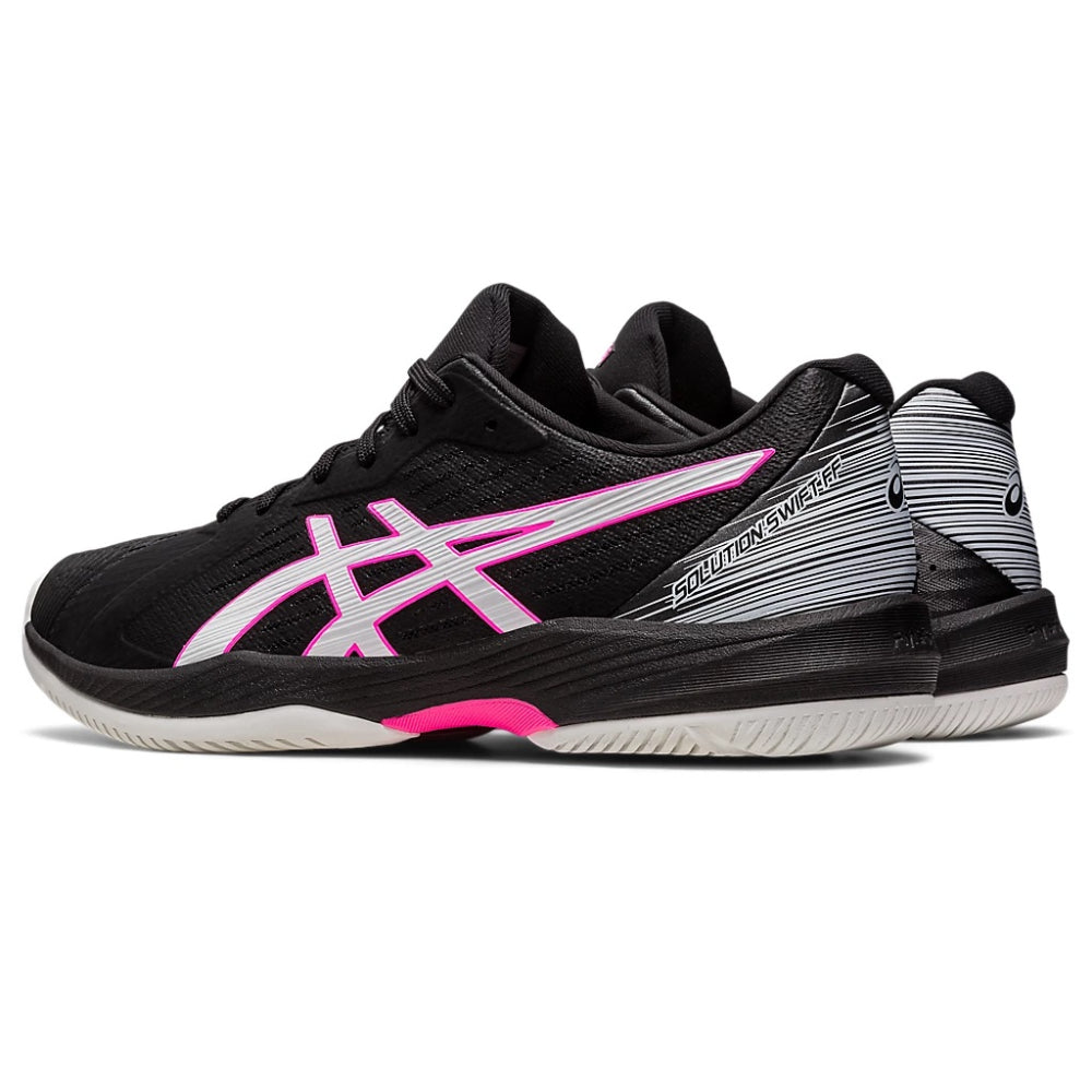 asics Solution Swift FF top tennis Black,hot Pink Shoes