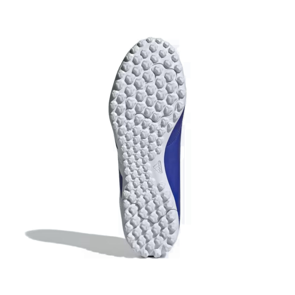 Adidas Unisex Perdator Club Turf Football Shoe (Blue/White/Red)