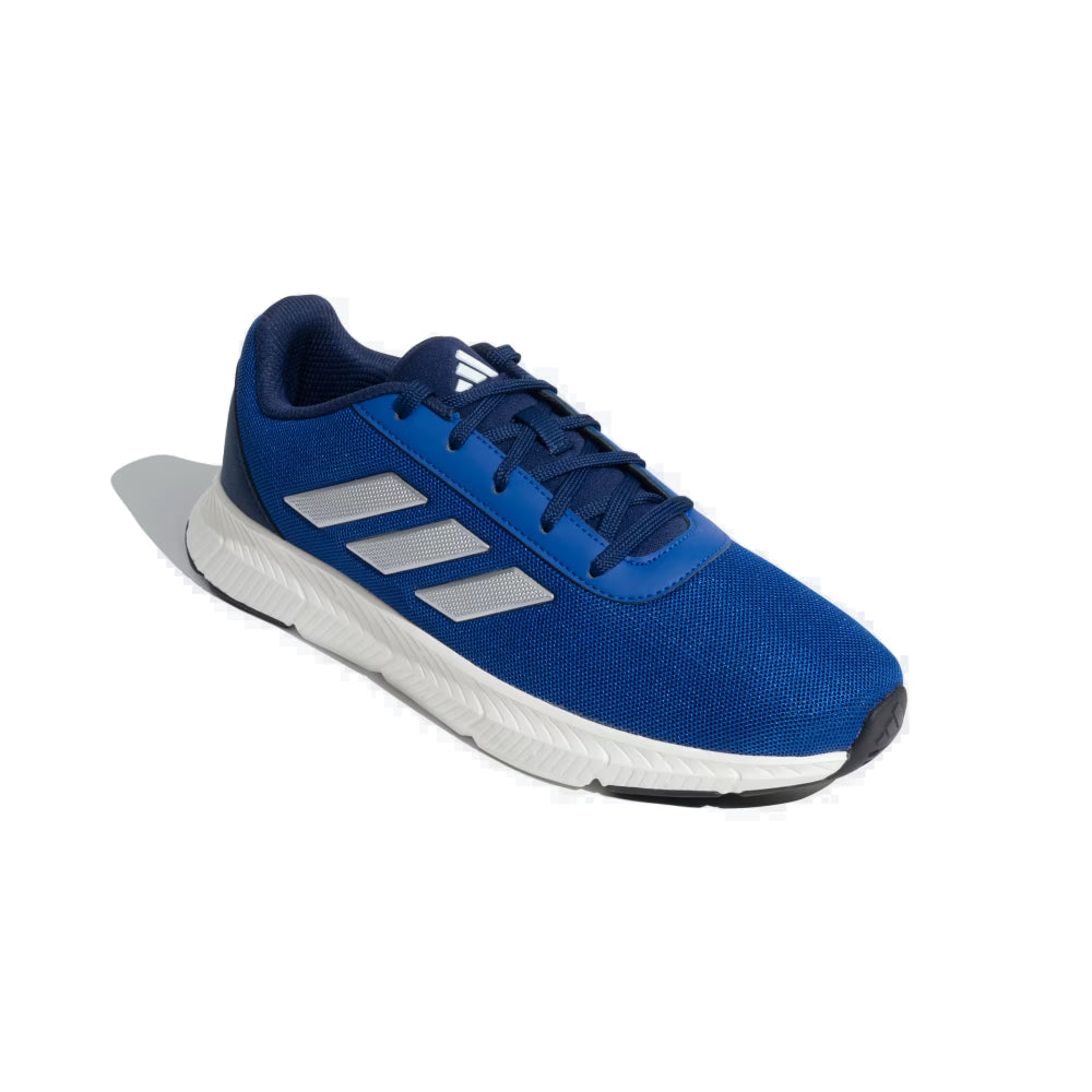 Adidas Men's Air-Yardfun Running Shoe (Silver/Dark Blue/White)