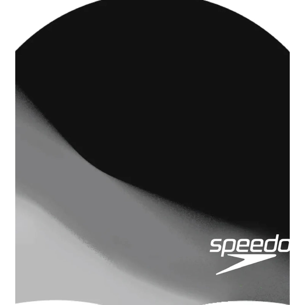 Speedo Adult's Swimming Cap (Black/Grey)