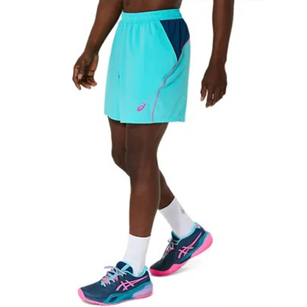 ASICS Men's Padel Court 7IN Short (Energy Aqua)
