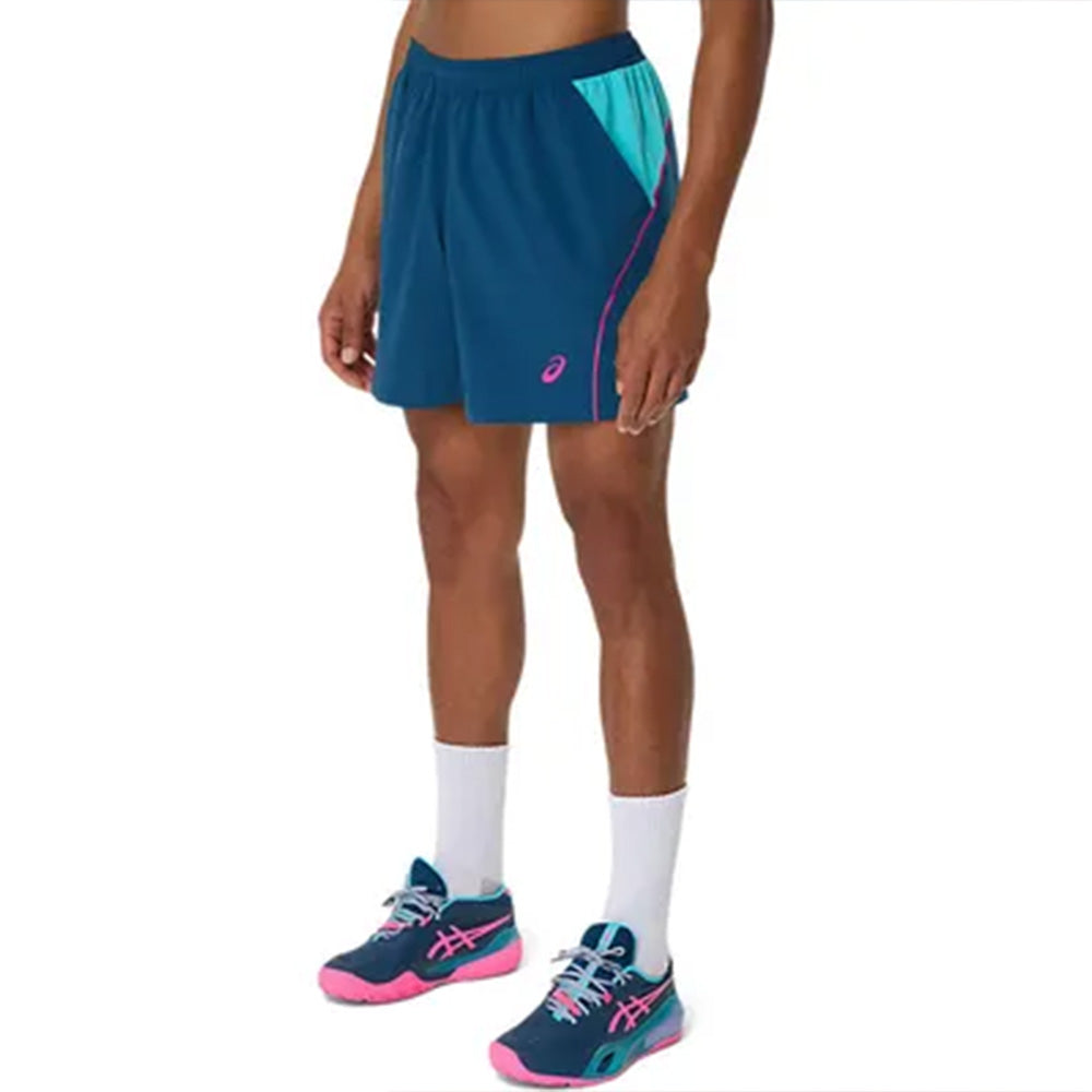 ASICS Men's Padel Court 7IN Short (Blue)