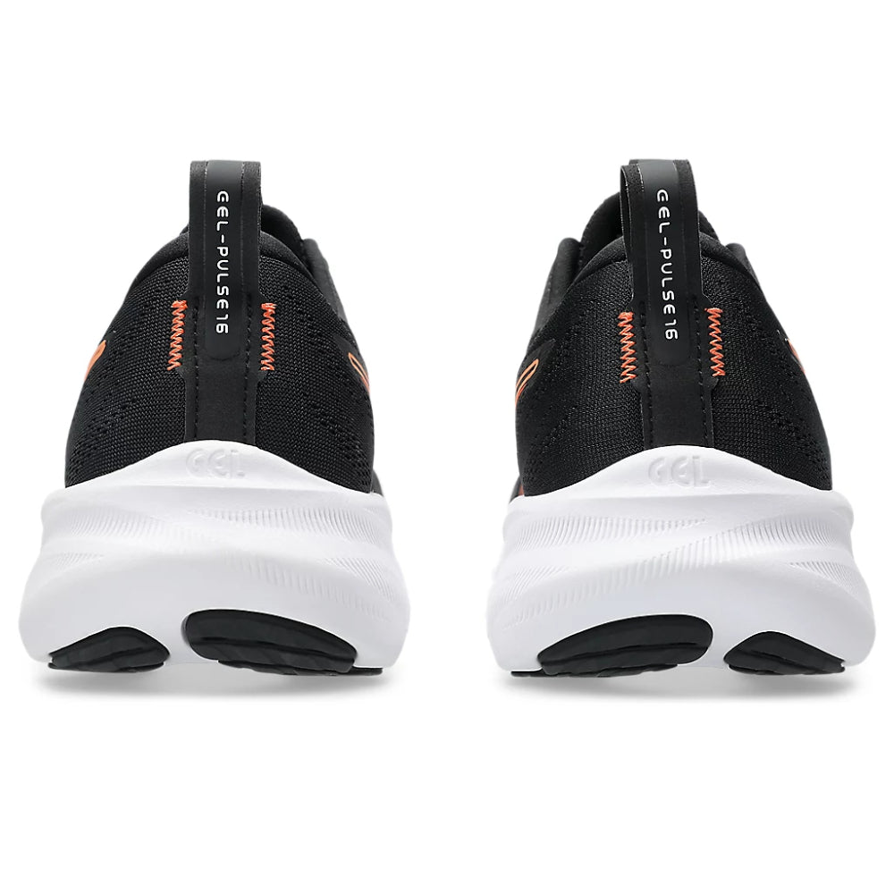 ASICS Men's Gel Pulse 16 Running Shoe (Black/Nova Orange)
