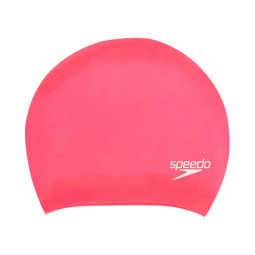 Speedo Adult's Long Hair Swimming Cap (Pink)
