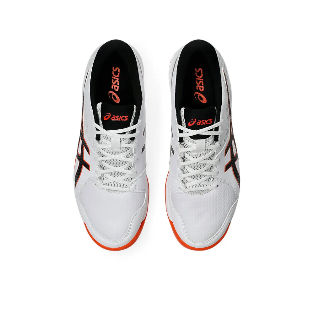 ASICS Men's Gel-Peake 2 Cricket Shoe (White/Black)