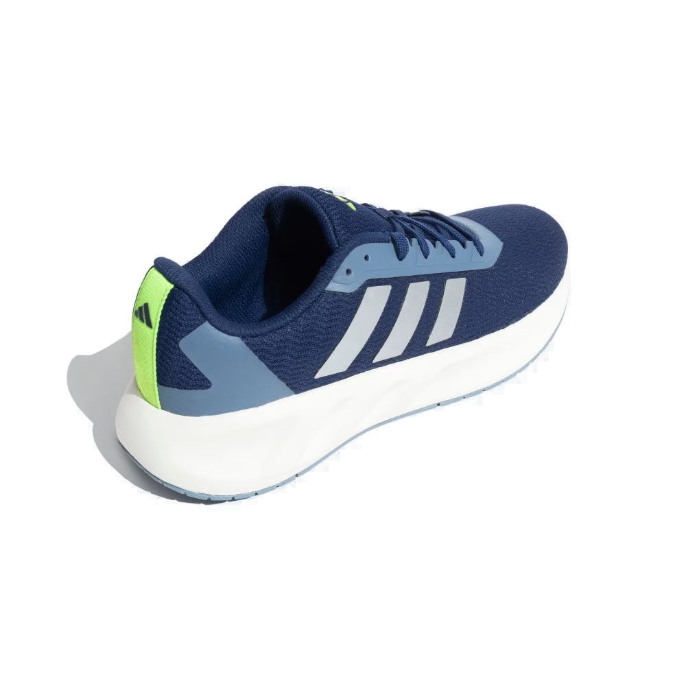 Adidas Men's Vent-Shoot Running Shoe (Blue/Silver/Green)