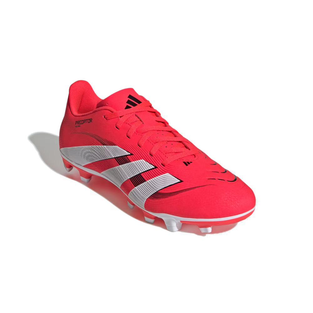 Adidas Predator Club FG/Mg Football Shoe (Red/White/Black)