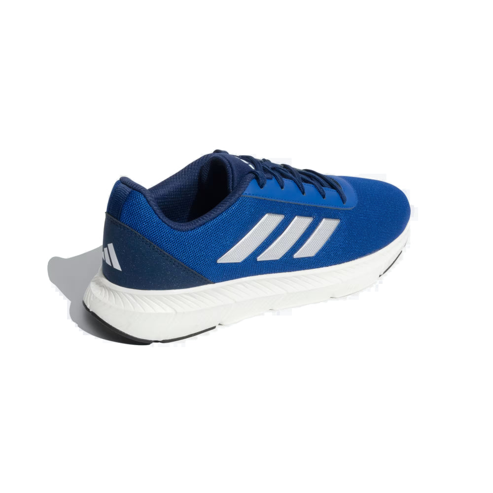 Adidas Men's Air-Yardfun Running Shoe (Silver/Dark Blue/White)