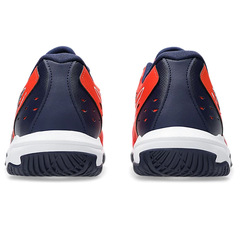 ASICS Men's Gel-Rocket 11 Badminton Shoe (Fiery Red/Peacoat)