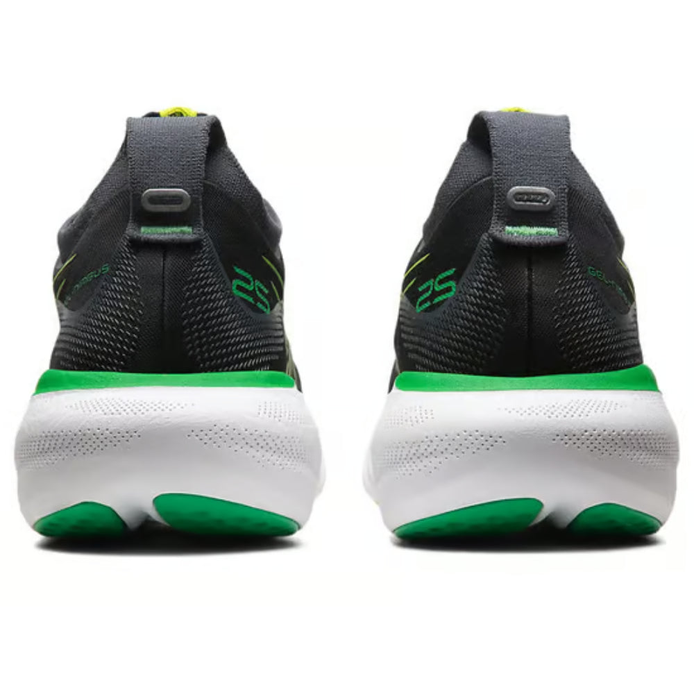 asics Gel-Nimbus 25 top running Black,Lime Zest Shoes